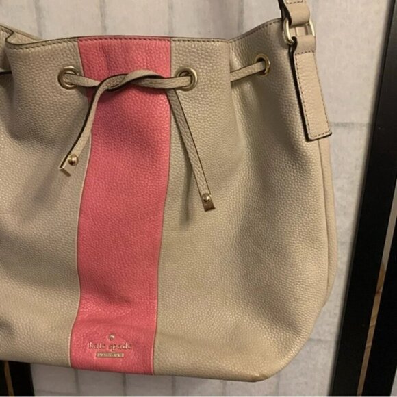 Kate Spade Bennett Seren Bucket Bag Drawstring Purse - Picture 7 of 11